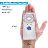 Portable Mesh Nebulizer Silent Ultrasonic Medical Steaming - Tabom Shop