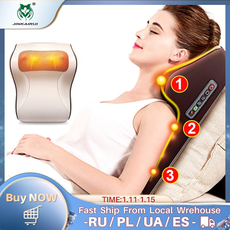 Newest 3 and1 Massage Pillow - (Not found in Stores) - Tabom Shop