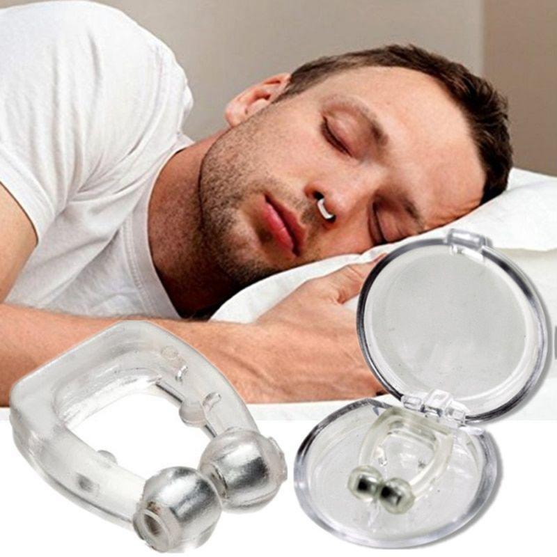 Mini Magnetic Anti Snoring Noise Guard Sleeping - Tabom Shop