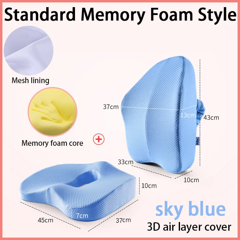 Hip and Back Massage Seat Cushion - Tabom Shop