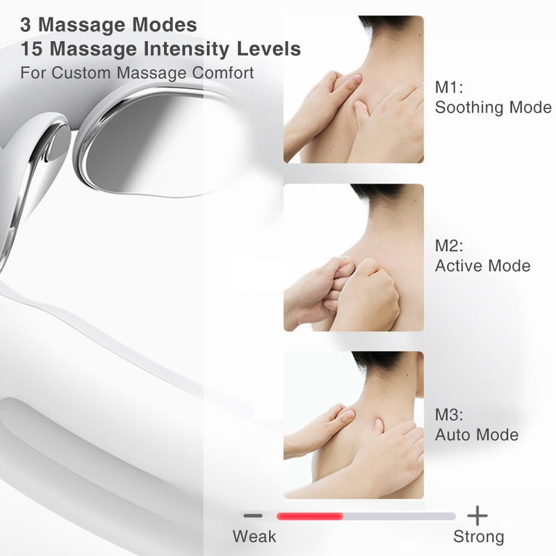 Neck Massager Smart Cervical Massage Hot Compress - Tabom Shop