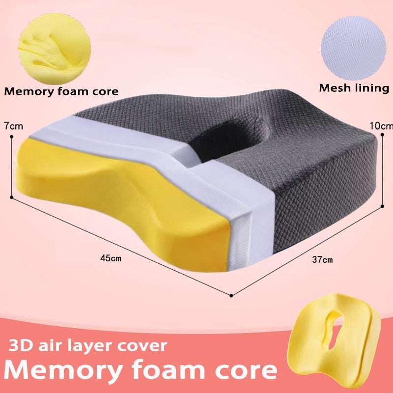 Hip and Back Massage Seat Cushion - Tabom Shop