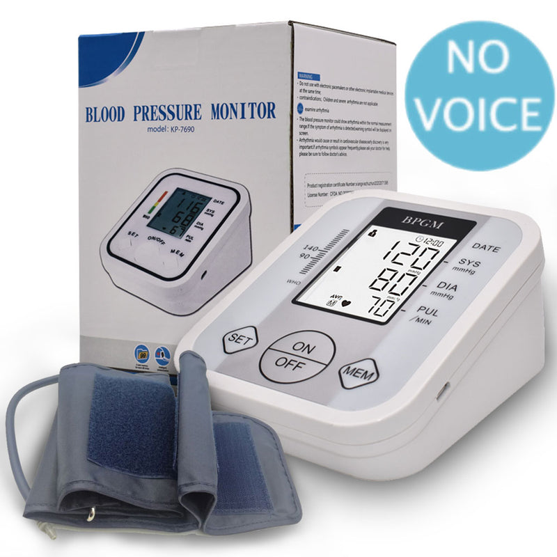 Blood Pressure Monitor Upper Arm Digital Tensiometer - Tabom Shop