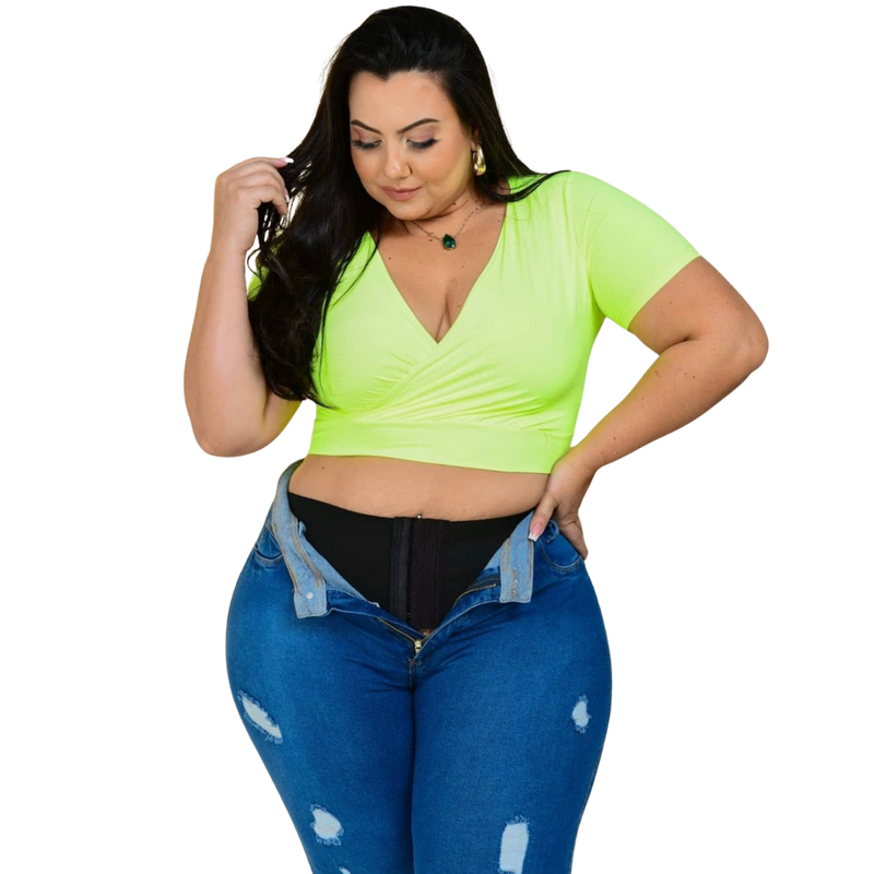 Lipo Suction Square Ripped Jeans  Tummy Control Jeans - Tabom – Tabom Shop